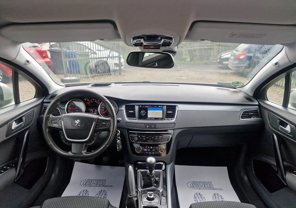 Peugeot 508 cena 42900 przebieg: 182000, rok produkcji 2014 z Kwidzyn małe 781